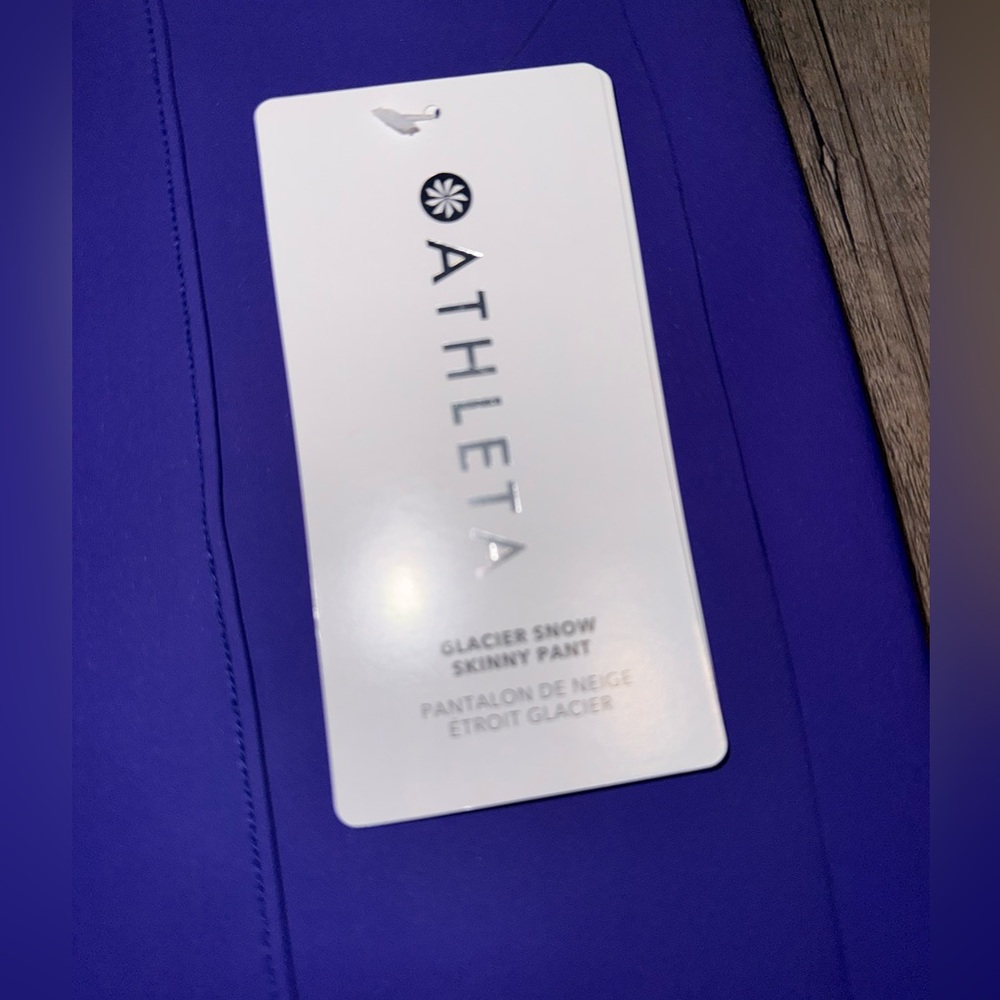 Athleta Snow Glacier Pant Size 4 NWT - Picture 3 of 9
